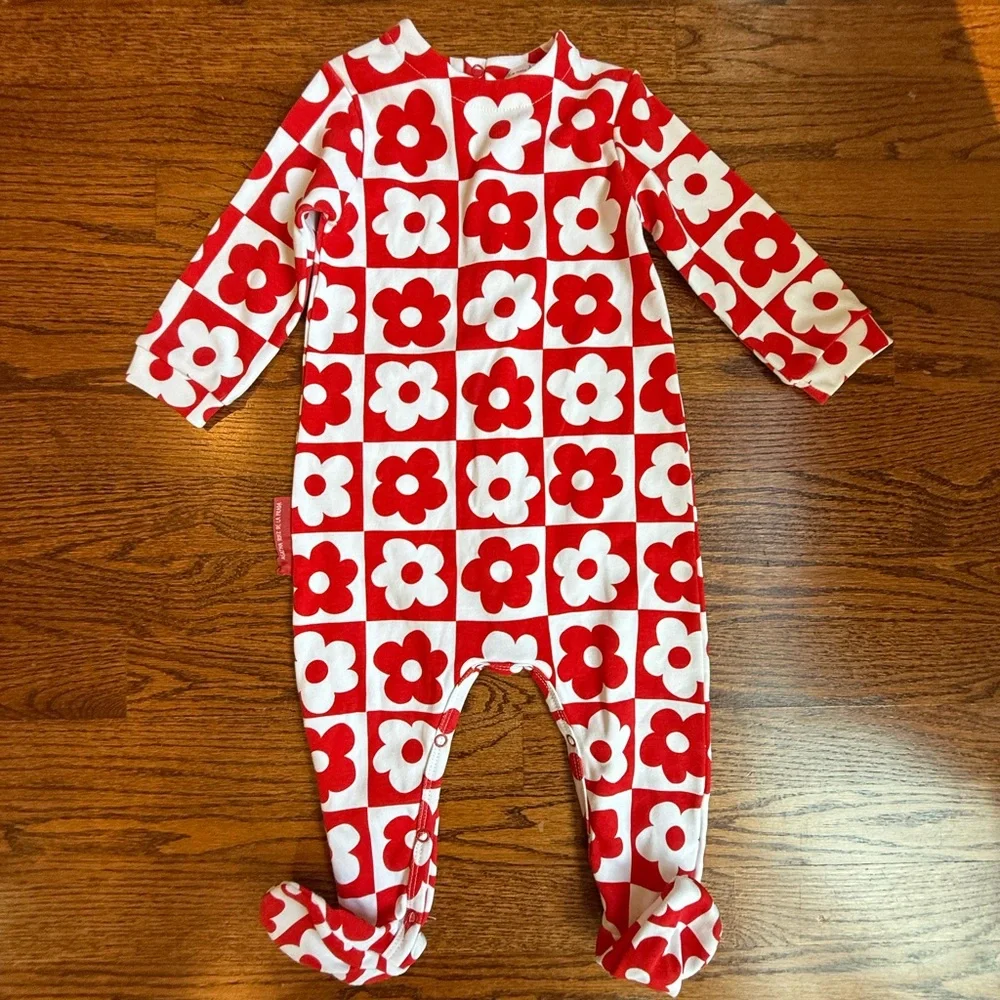 NEW Agatha Ruiz de la Prada Floral Footie 12 Months - Picture 2 of 11